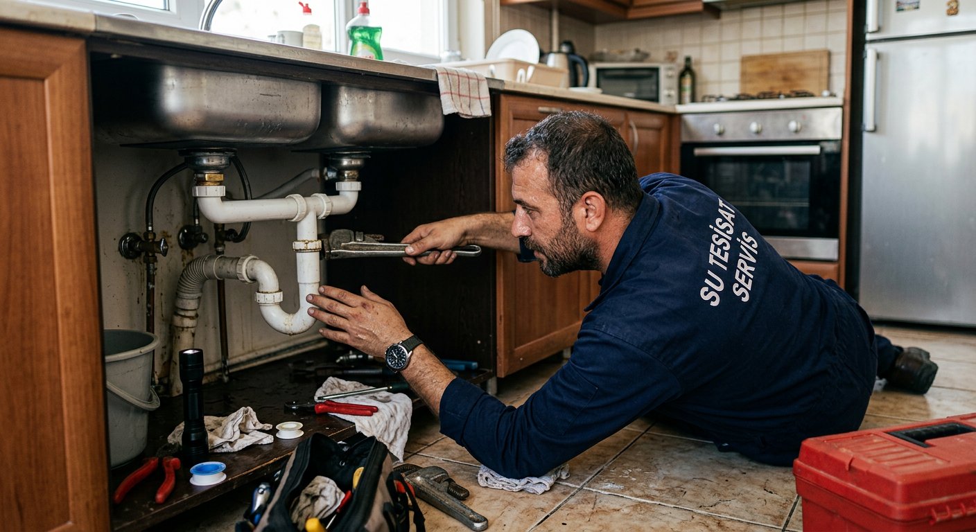 Lavabo Gideri Açma tesisat ustası
