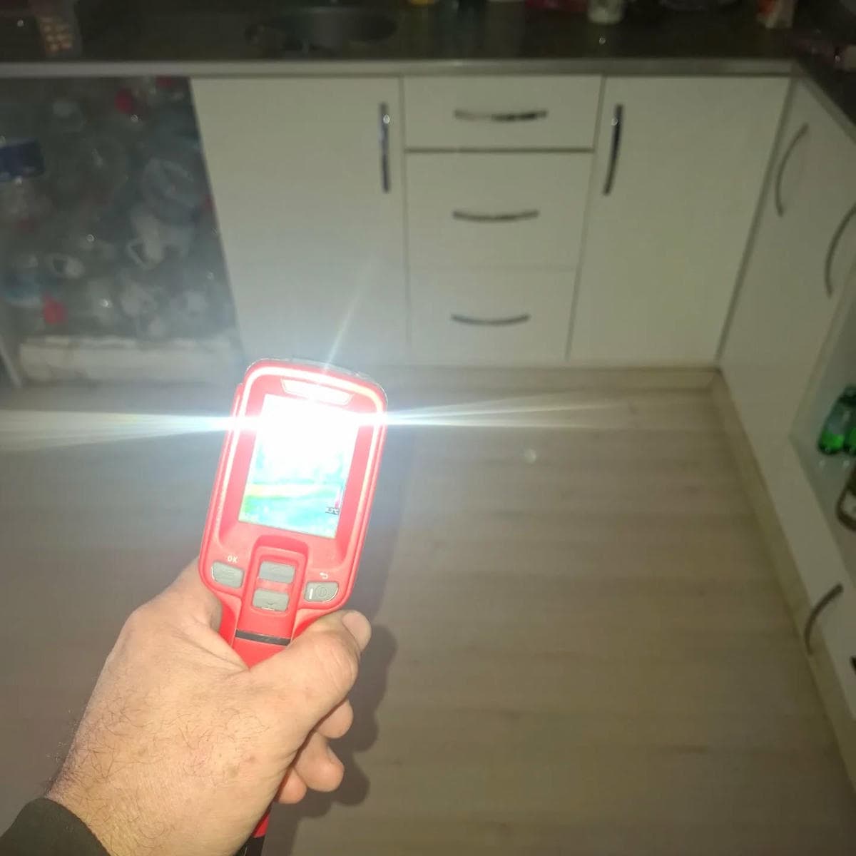 Su Kaçağı Tespiti usta çalışması